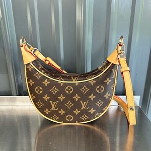 COPY - louis vuitton faux crescent bag